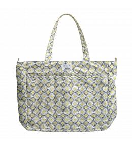 JuJuBe Good Goes Round Cheerios -  Super Be Zippered Tote Diaper Bag